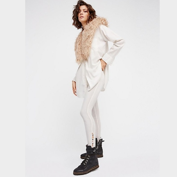 Free People Pants - Intimately Free People Button Up Ribbed Legging